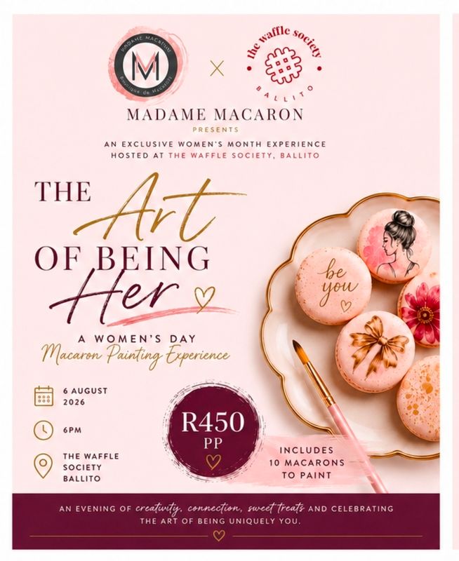 Macaron Painting Event 6 August Macaron Painting Event 6 August