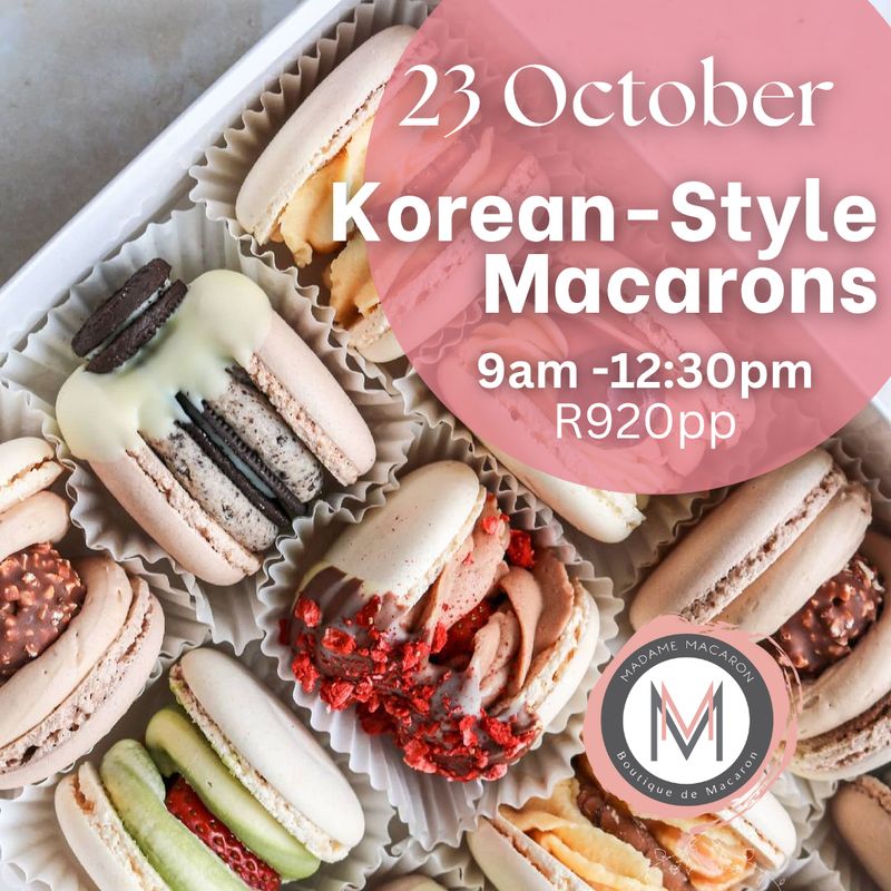 Korean-Style Macarons Korean-Style Macarons