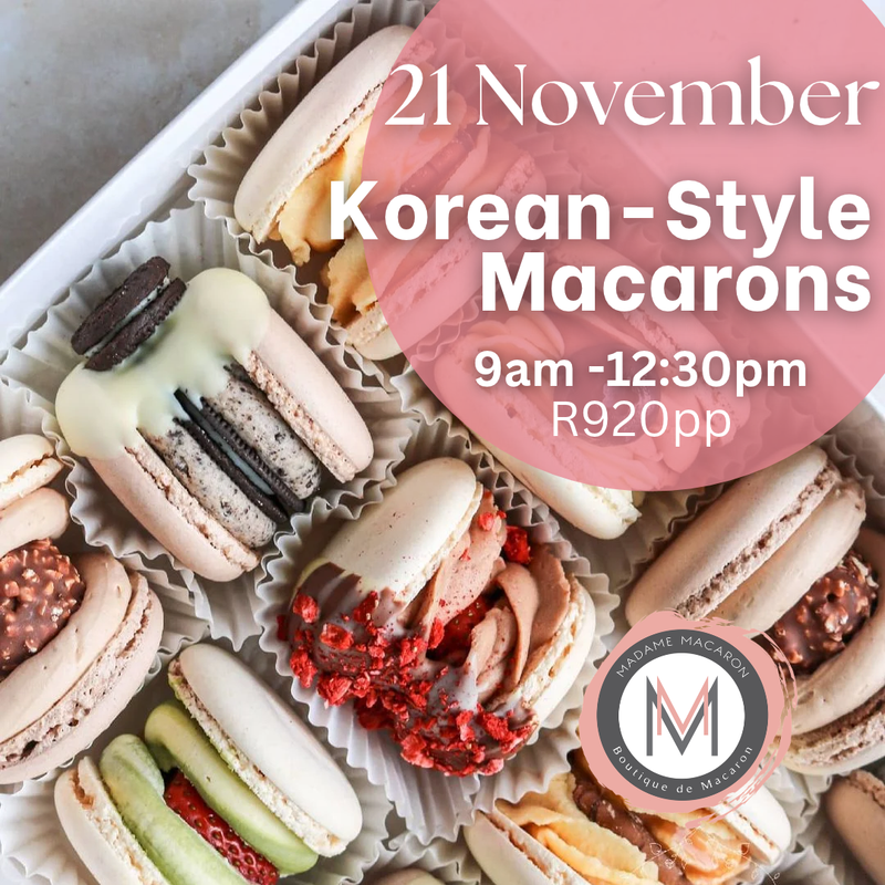 Korean-Style Macarons Korean-Style Macarons