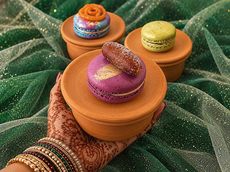 The Trio | Heritage Collection (Cake & Macaron) The Trio | Heritage Collection (Cake & Macaron)