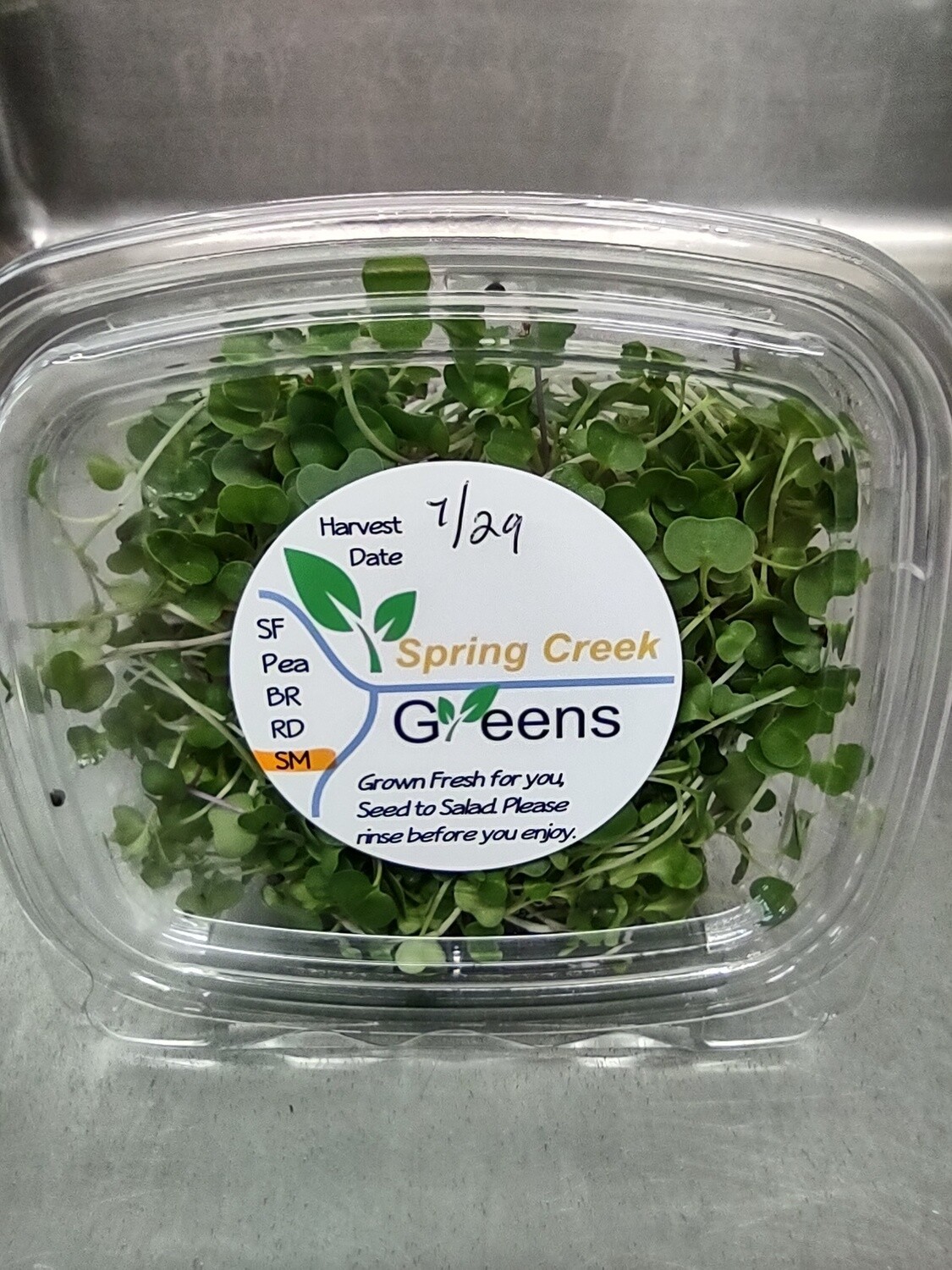Microgreen Spicy Salad Mix