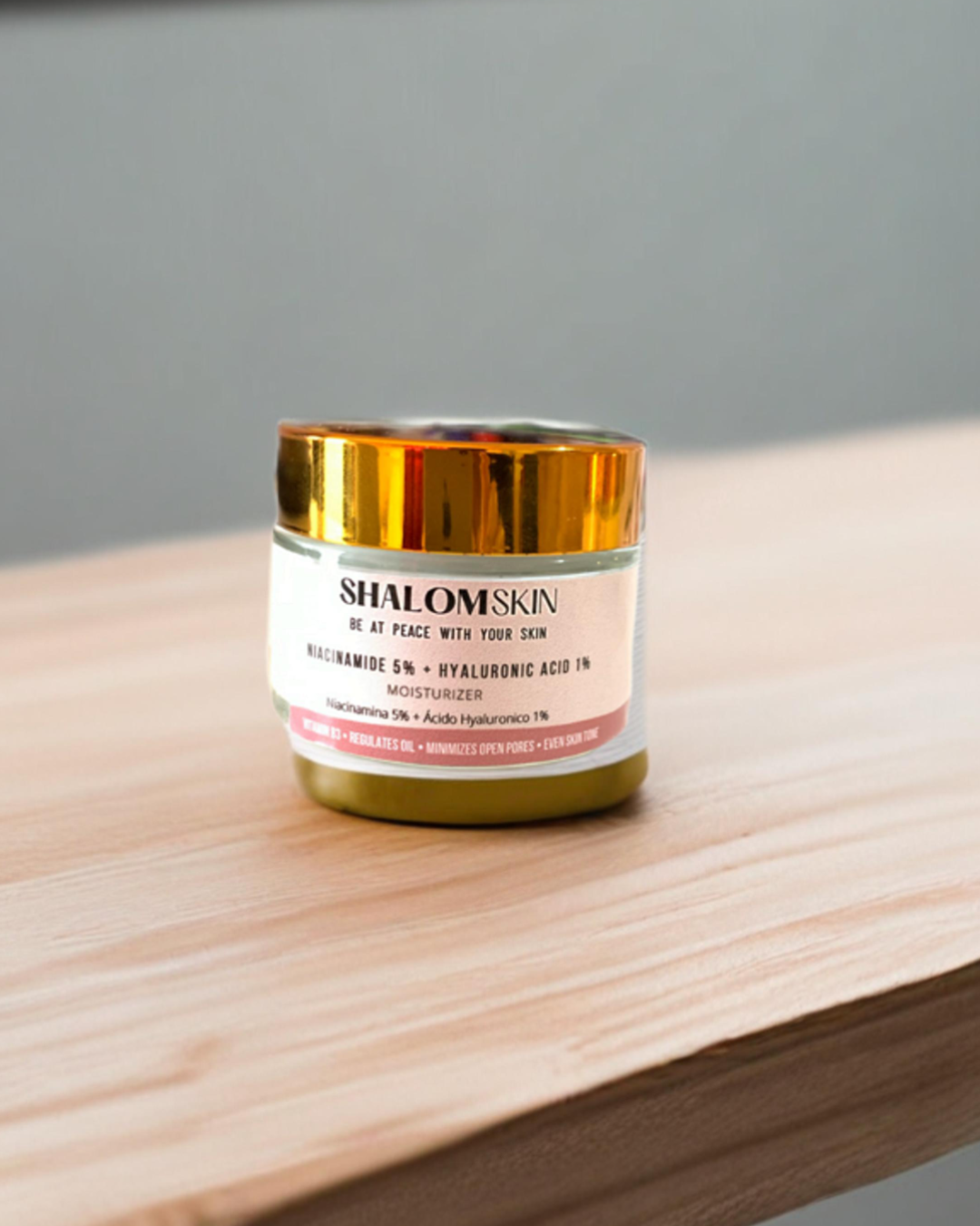 Niacinamide 5% + Hyaluronic acid 1% Face moisturizer