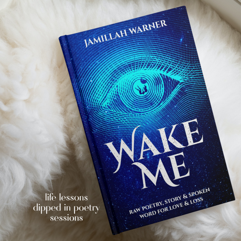 wake me poetry ~ autographed softcover