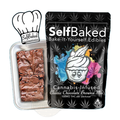 SelfBaked - Cannabis Infused Brownie Mix