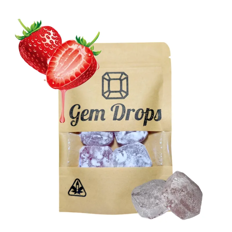 GemDrops - Strawberry 4pc