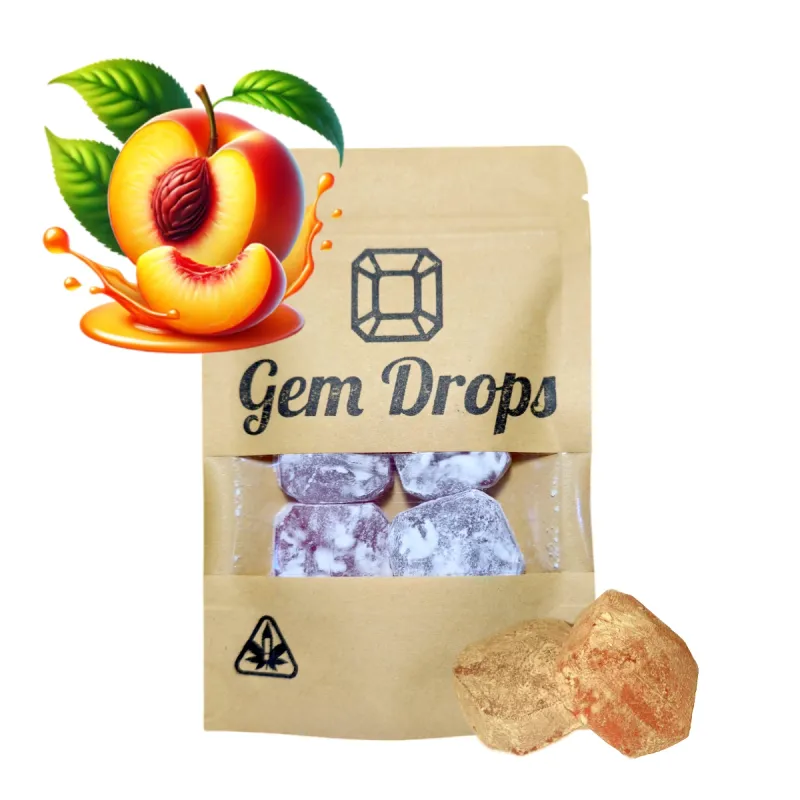 GemDrops - Peach 4pc