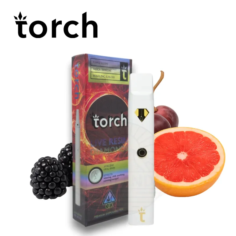 Torch - Purple Slushy Live Diamonds Torch - Purple Slushy Live Diamonds