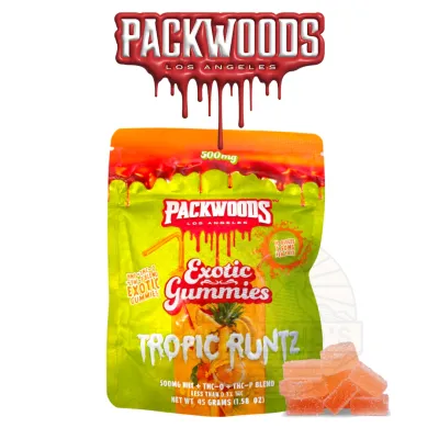 PACKWOODS - Exotic Gummies Tropic Runtz