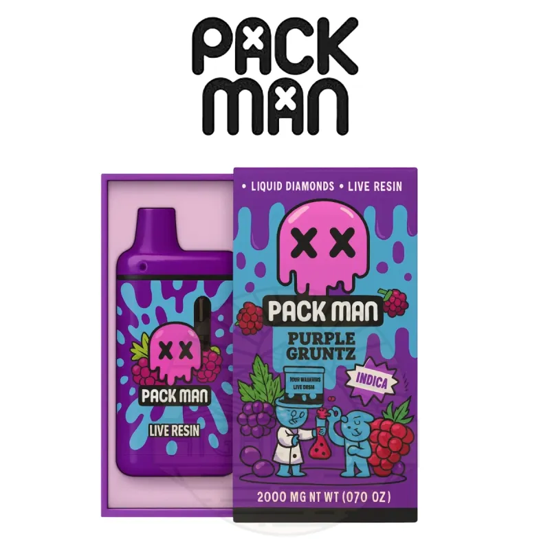 PACK MAN - Purple Gruntz