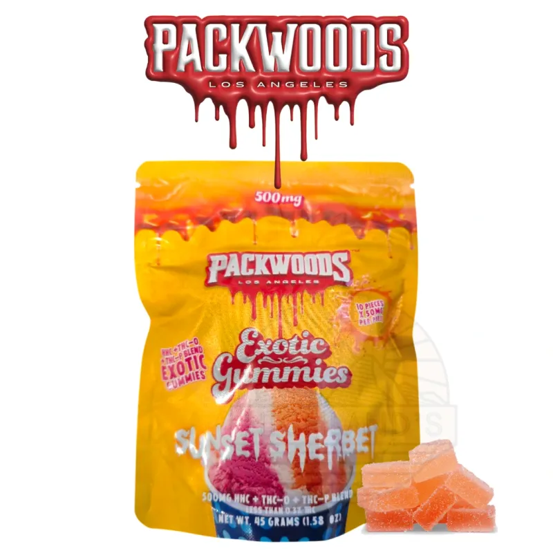PACKWOODS - Exotic Gummies Sunset Sherbet