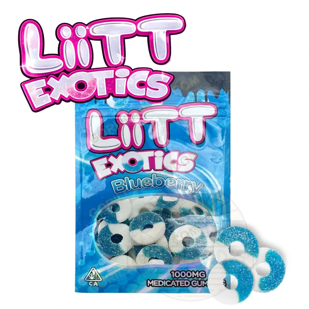 Liitt Exotics - Blueberry Gummy Rings