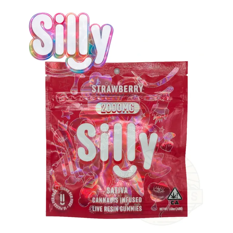 Silly - Strawberry Live Resin Gummies