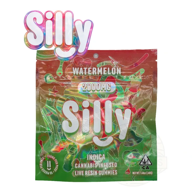 Silly - Watermelon Live Resin Gummies