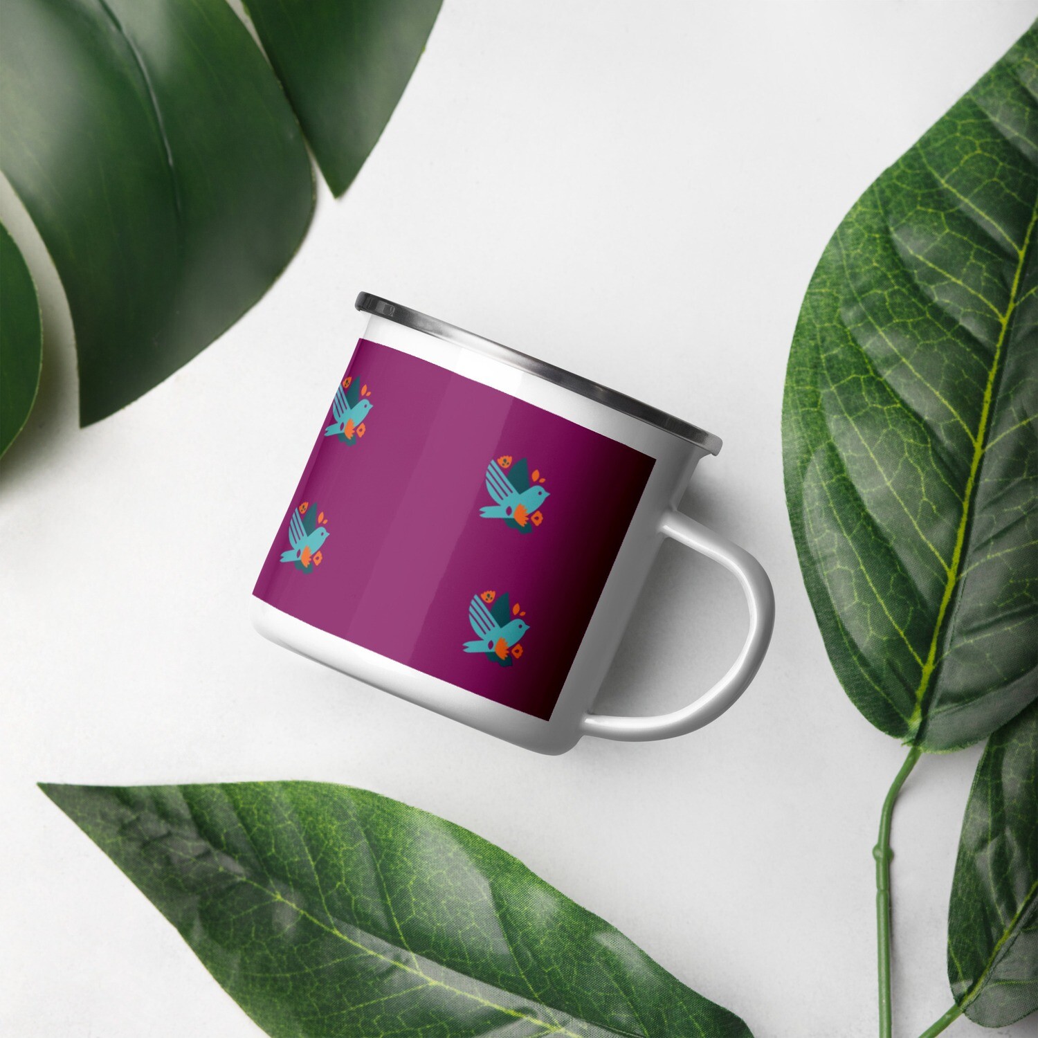 Enamel Mug-Purpel