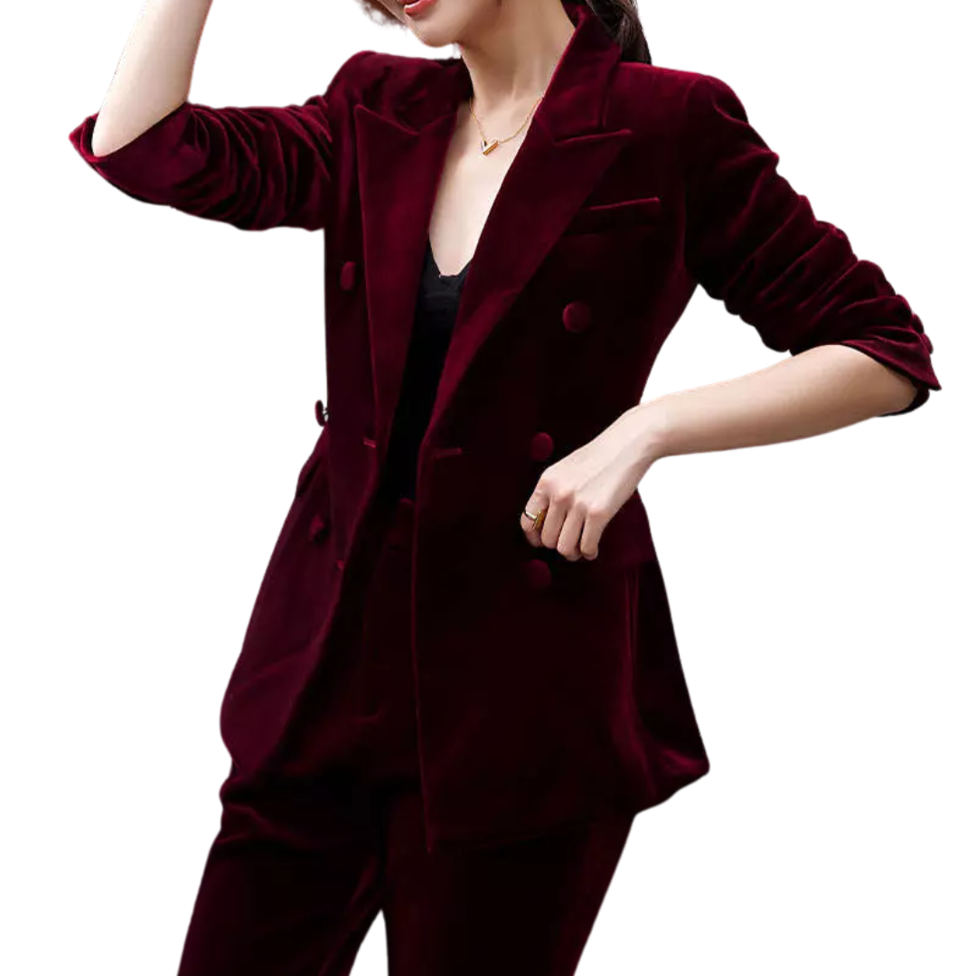 Red Velvet Suit