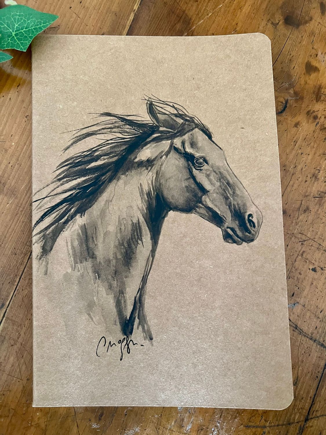 Carnet de notes Illustration cheval
