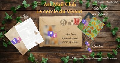 Le Cercle du Vivant - Art mail Club - International -Abonnement Annuel Le Cercle du Vivant - Art mail Club - International -Abonnement Annuel