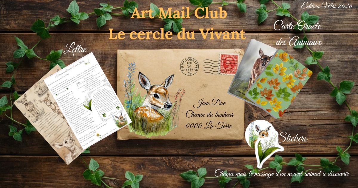 Le Cercle du vivant , édition du Faon 2026, lettre en Français Le Cercle du vivant , édition du Faon 2026, lettre en Français