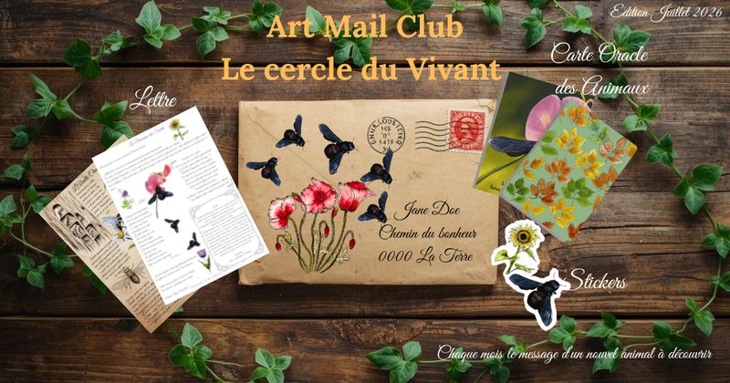 Le Cercle du vivant , édition de l'abeille charpentière 2026