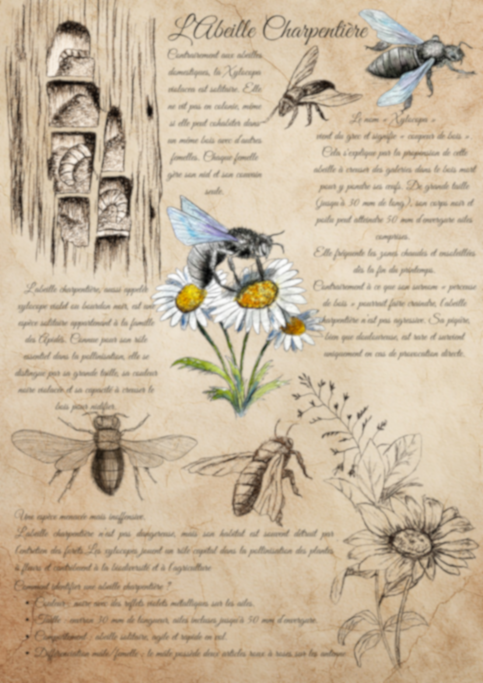 Le Cercle du vivant , édition de l'abeille charpentière 2026