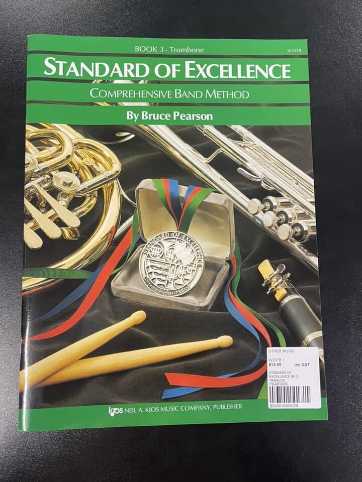 Standard of Excellence Trombone Book 3