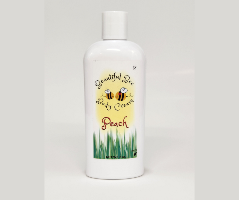 Peach Body Cream, 8 oz