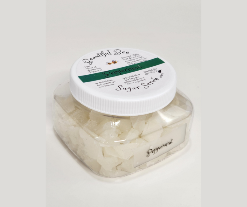 Peppermint Sugar Scrub, 8 oz