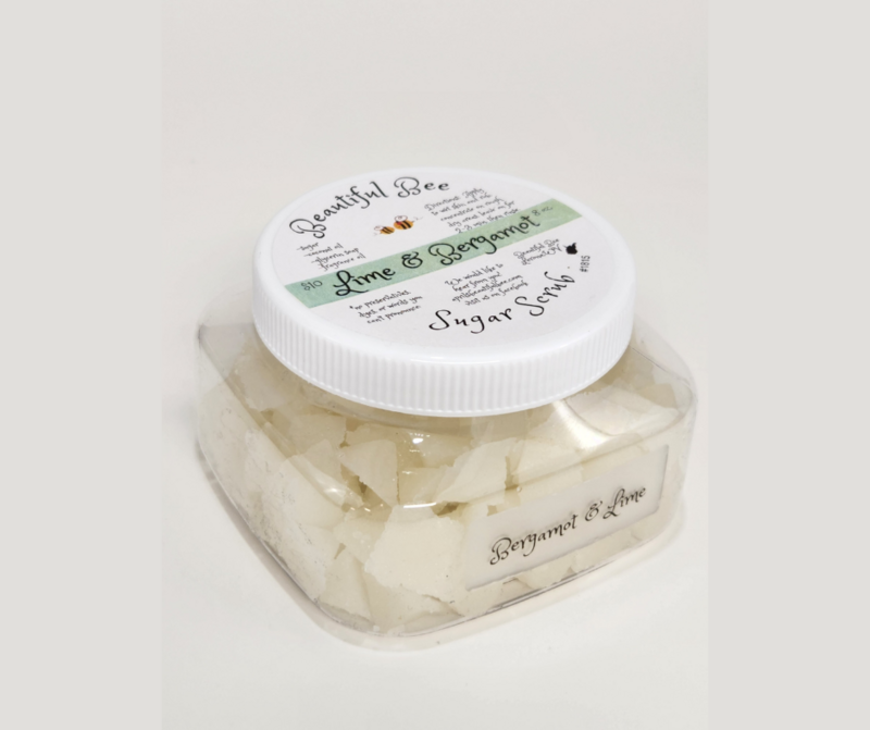 Lime & Bergamot Sugar Scrub, 8 oz