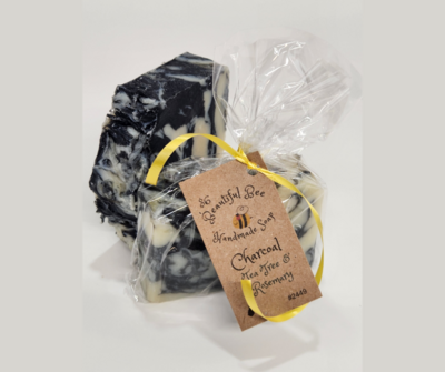Charcoal, Tea Tree, & Rosemary Soap