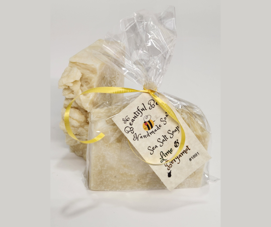 Lime & Bergamot Sea Salt Soap