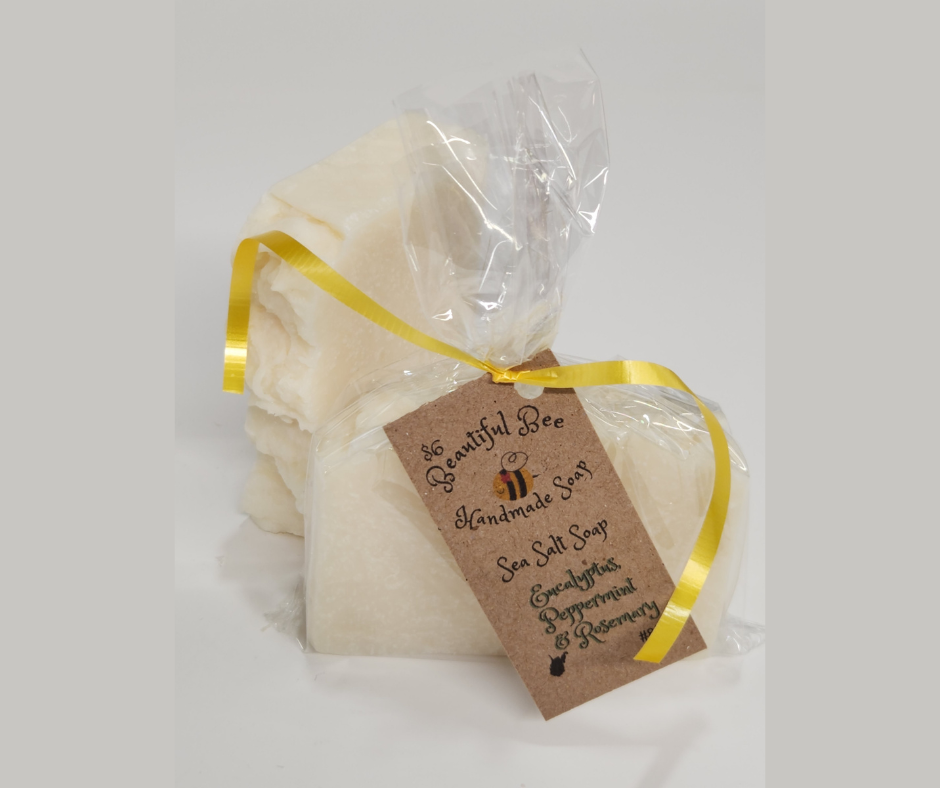Eucalyptus, Peppermint, & Rosemary Sea Salt Soap