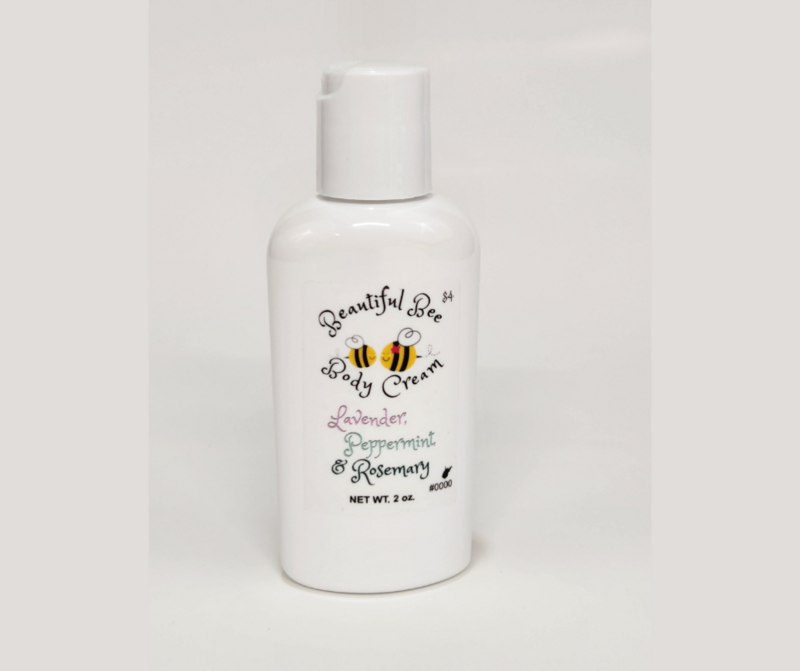 Lavender Peppermint & Rosemary Body Cream, 2 oz