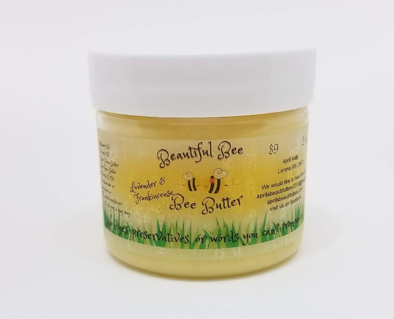 Lavender & Frankincense Bee Butter, 2 oz