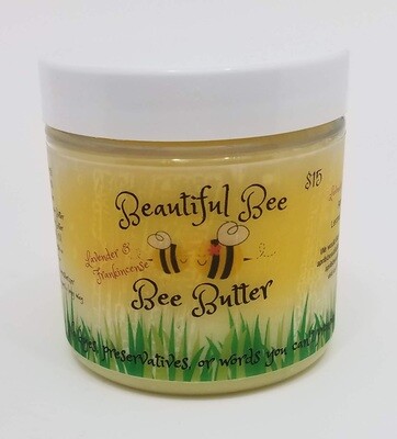 Lavender & Frankincense Bee Butter, 4 oz