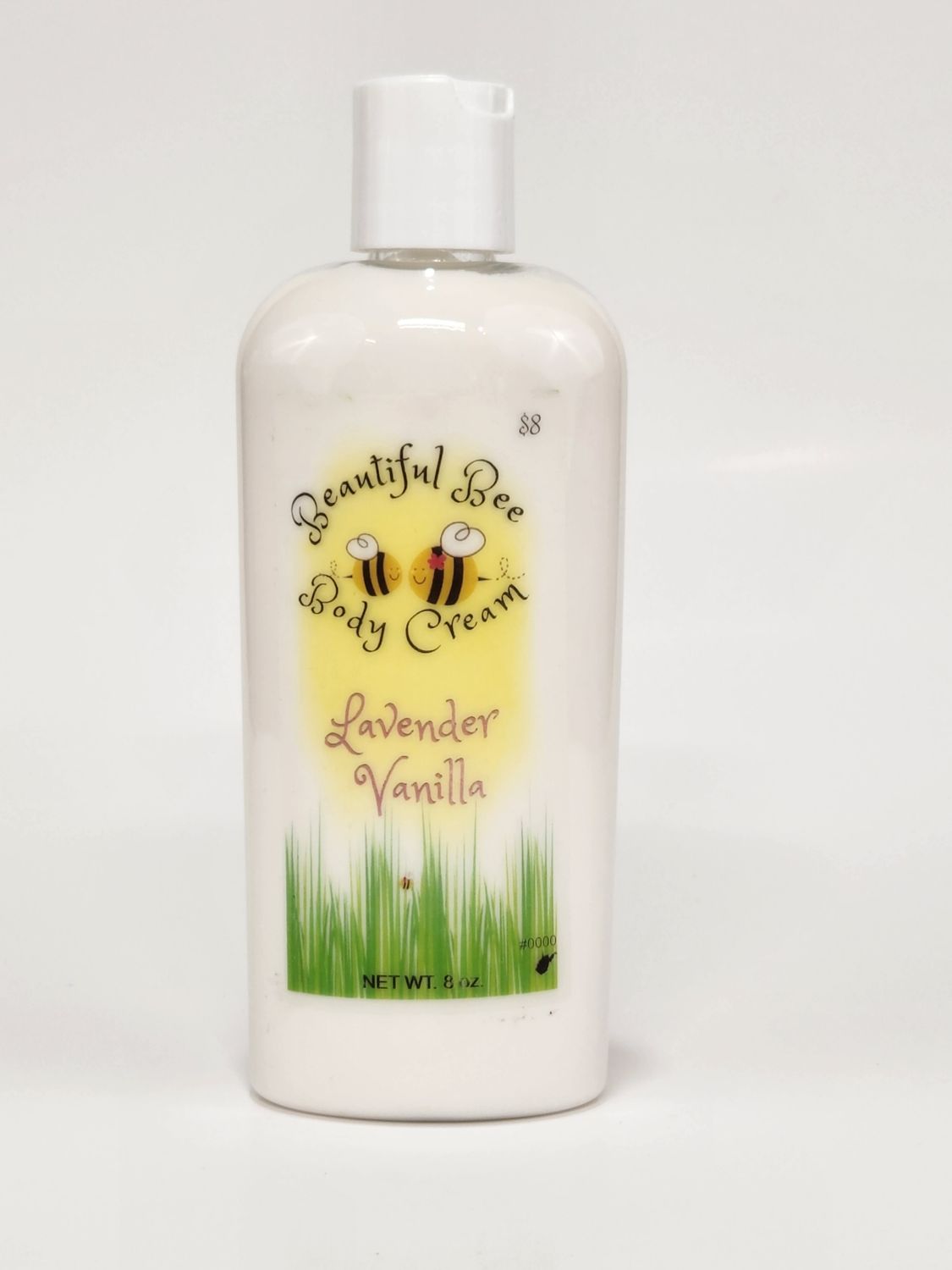 Lavender Vanilla Body Cream, Size: 8 oz