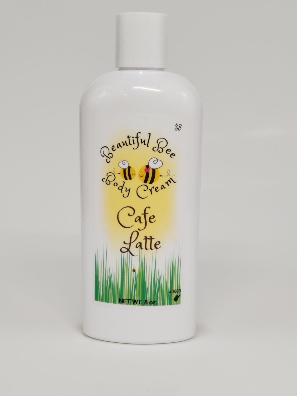 Cafe Latte Body Cream, Size: 8 oz