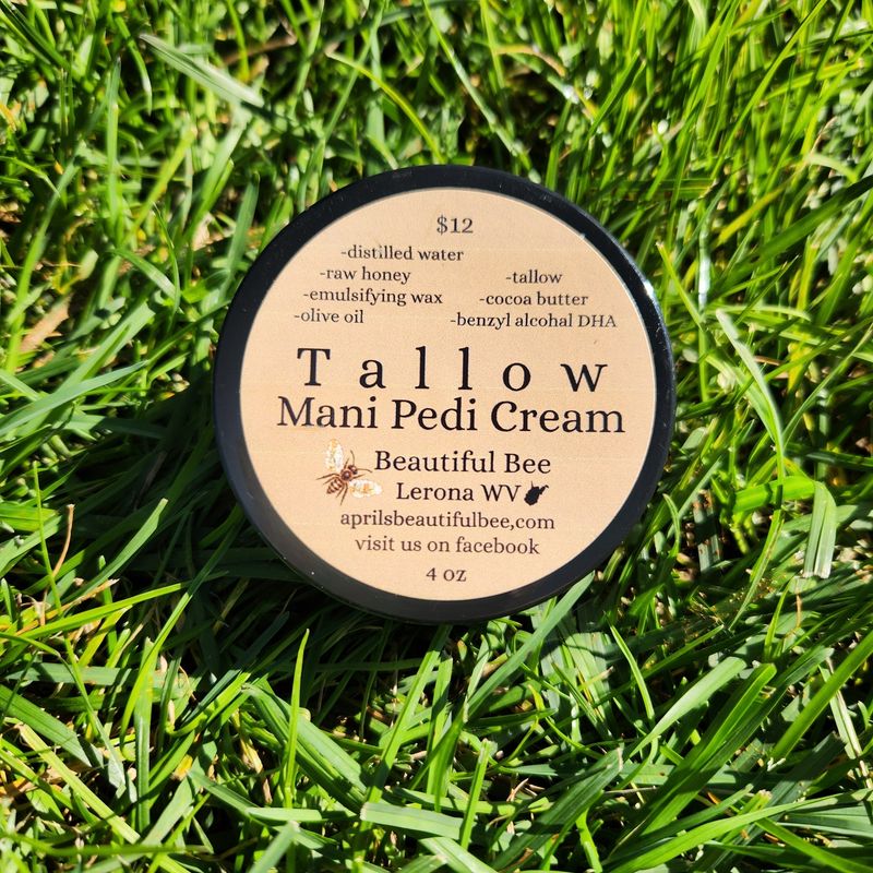 Tallow Mani Pedi Cream Tallow Mani Pedi Cream