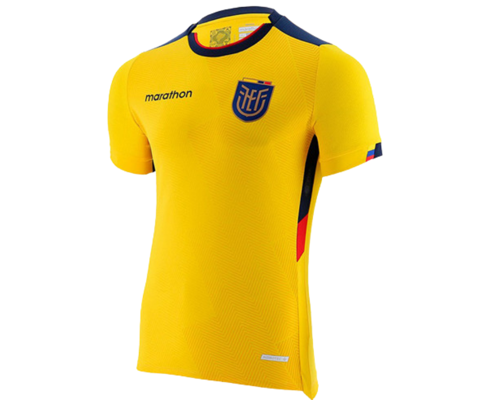 ÉQUATEUR MAILLOT DOMICILE COUPE DU MONDE 2022
