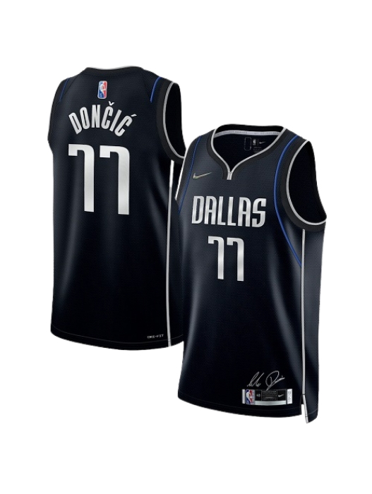 SELECT SERIES MVP SWINGMAN JERSEY BLACK #77 LUKA DONCIC