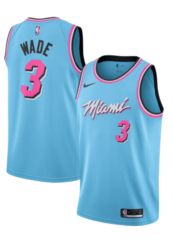 CITY EDITION SWINGMAN JERSEY #3 DWYANE WADE