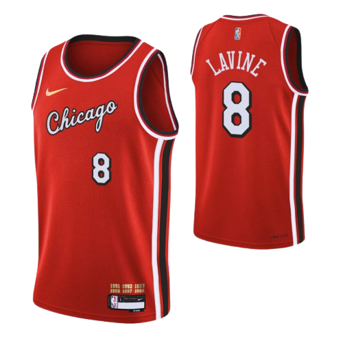 CITY SWINGMAN JERSEY #8 ZACH LAVINE 2021/2022