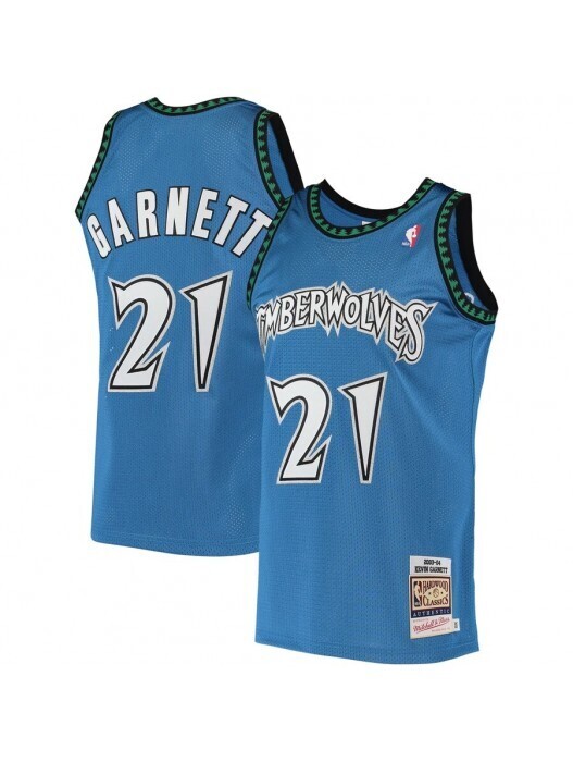 MINNESOTA TIMBERWOLVES KEVIN GARNETT BLUE 2003/04