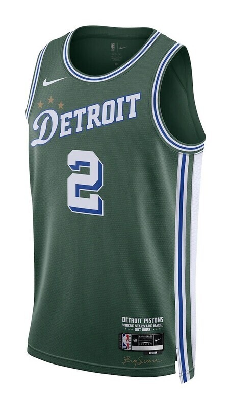 DETROIT PISTONS CITY EDITION JERSEY 2022/2023
