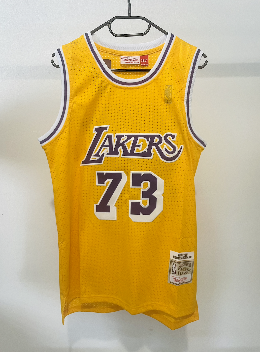 LOS ANGELES LAKERS CLASSIC DENNIS RODMAN 1998-1999