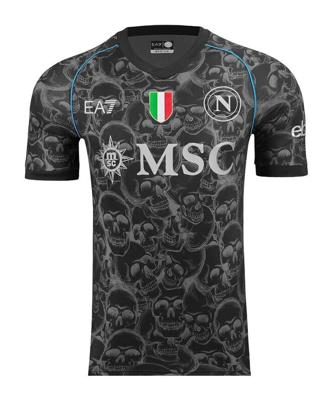 NAPLES MAILLOT SPÉCIALE HALLOWEEN 2023/2024
