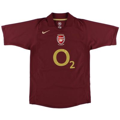 Maillot Domicile Arsenal 2005/2006