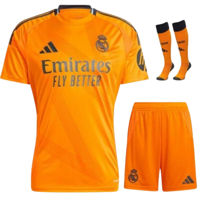 REAL MADRID KIT ENFANT EXTERIEUR 2024/2025