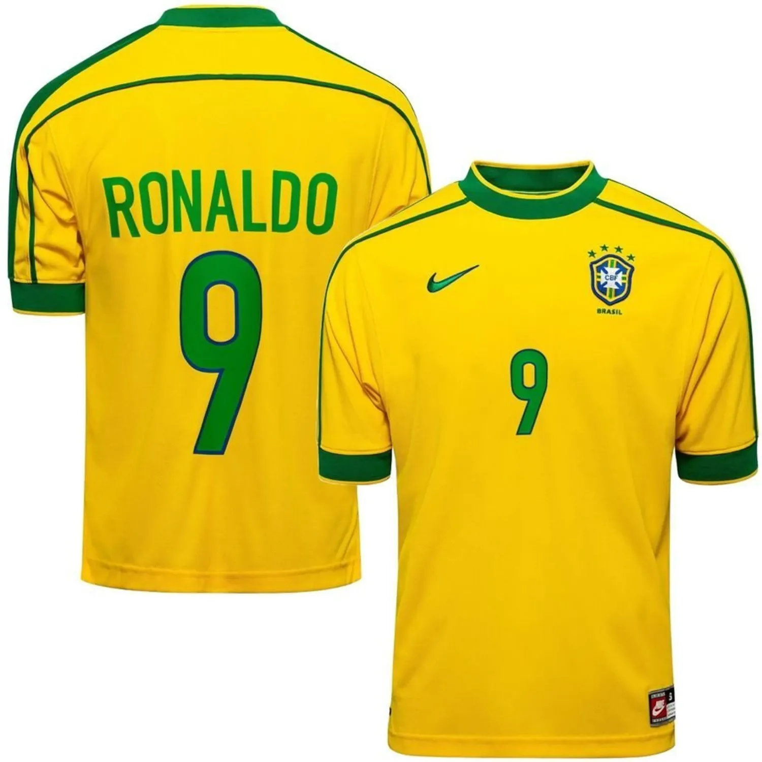 Maillot Domicile Brésil 1998-1999