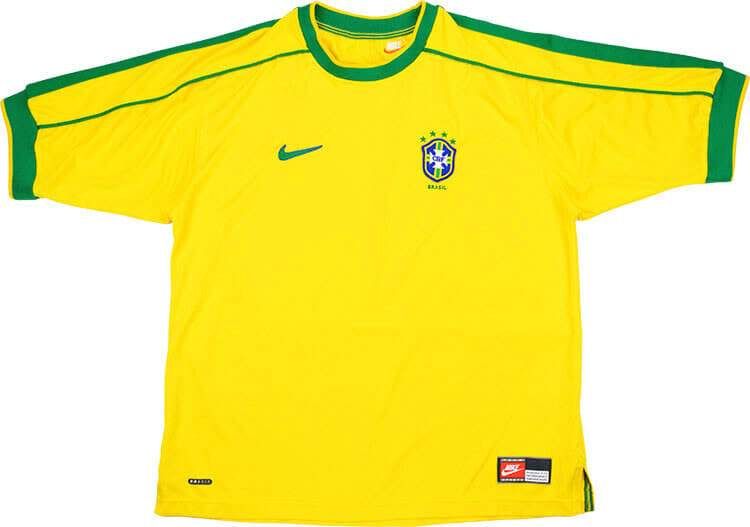 Maillot Domicile Brésil 1998-1999