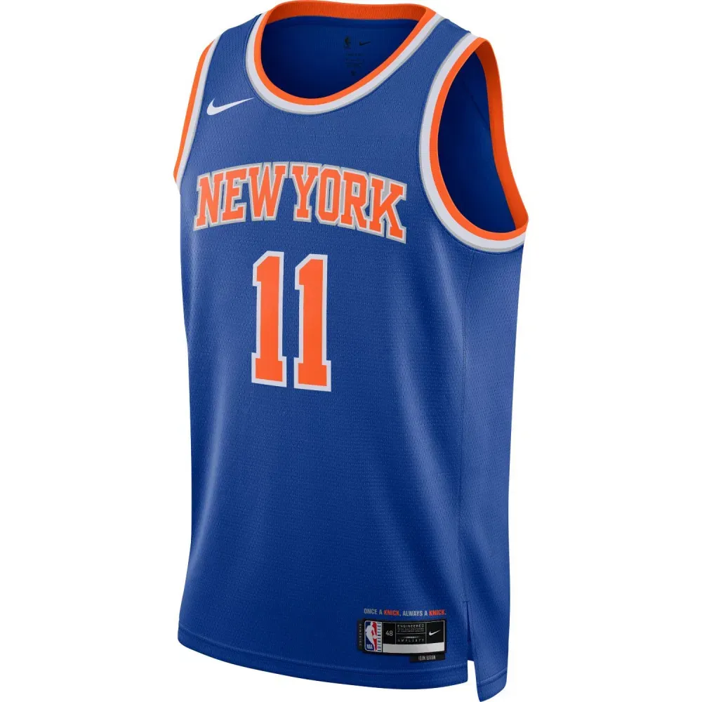 NEW YORK KNICKS BLUE SWINGMAN JERSEY #11 JALEN BRUNSON